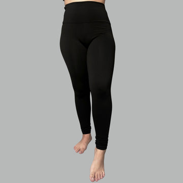Calça Legging Peluciada Preta
