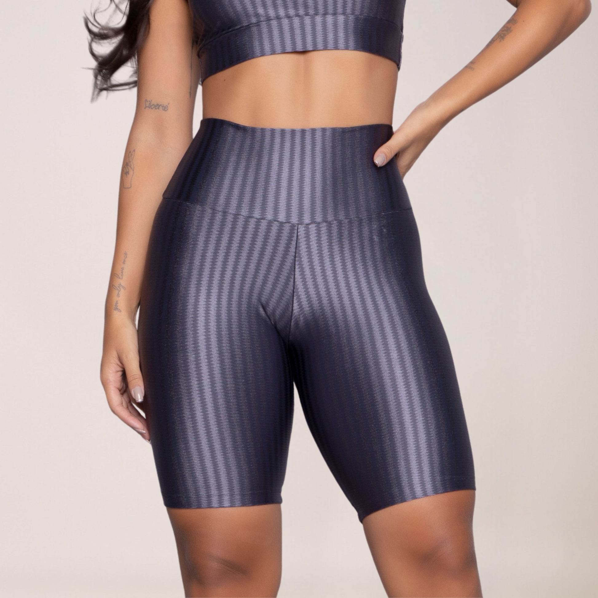 Bermuda New Zig Ciclista Cinza - VEKYO