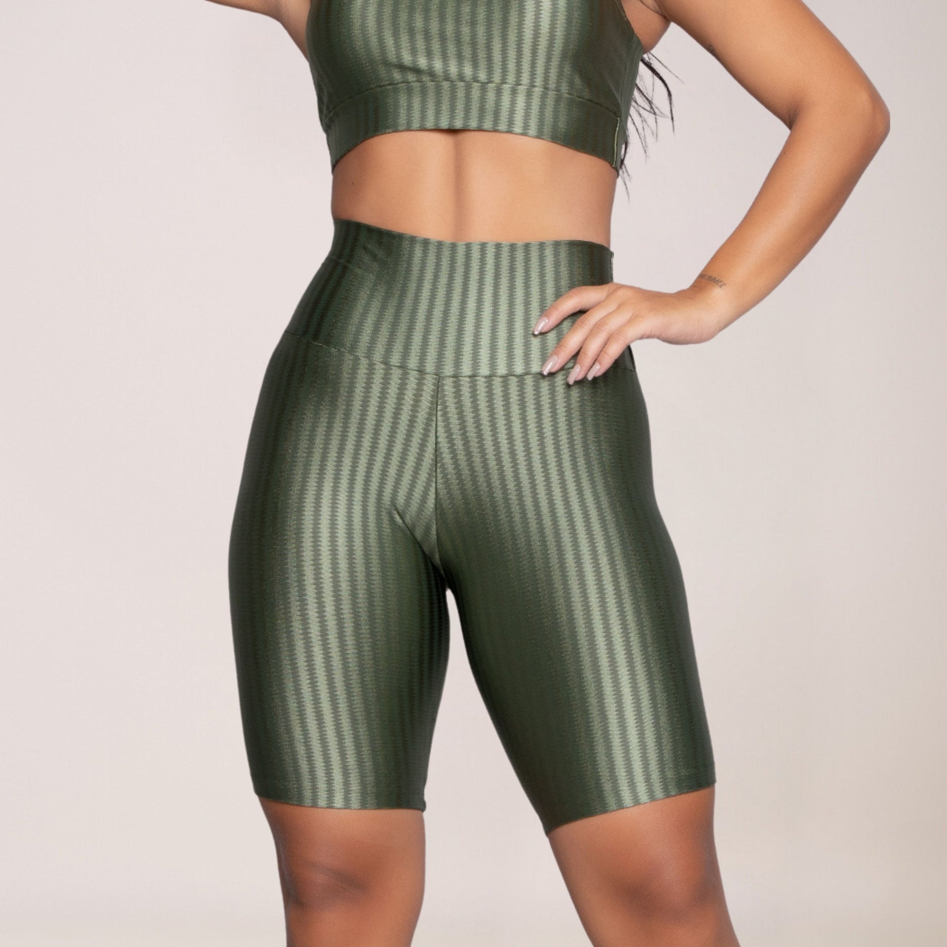 Bermuda New Zig Ciclista Verde - VEKYO