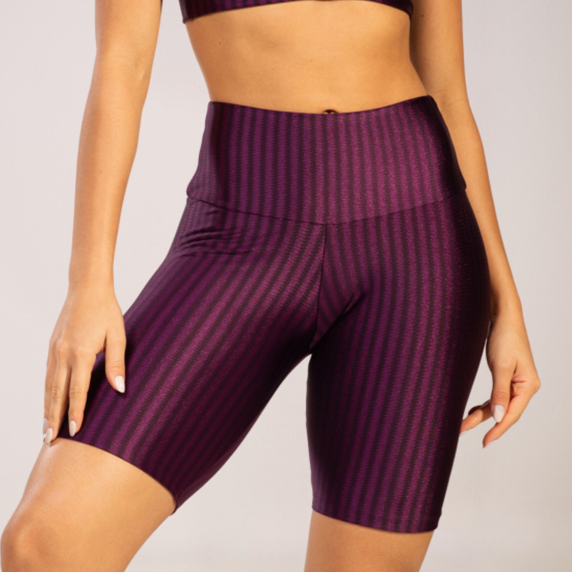 Bermuda New Zig Ciclista Roxo - VEKYO