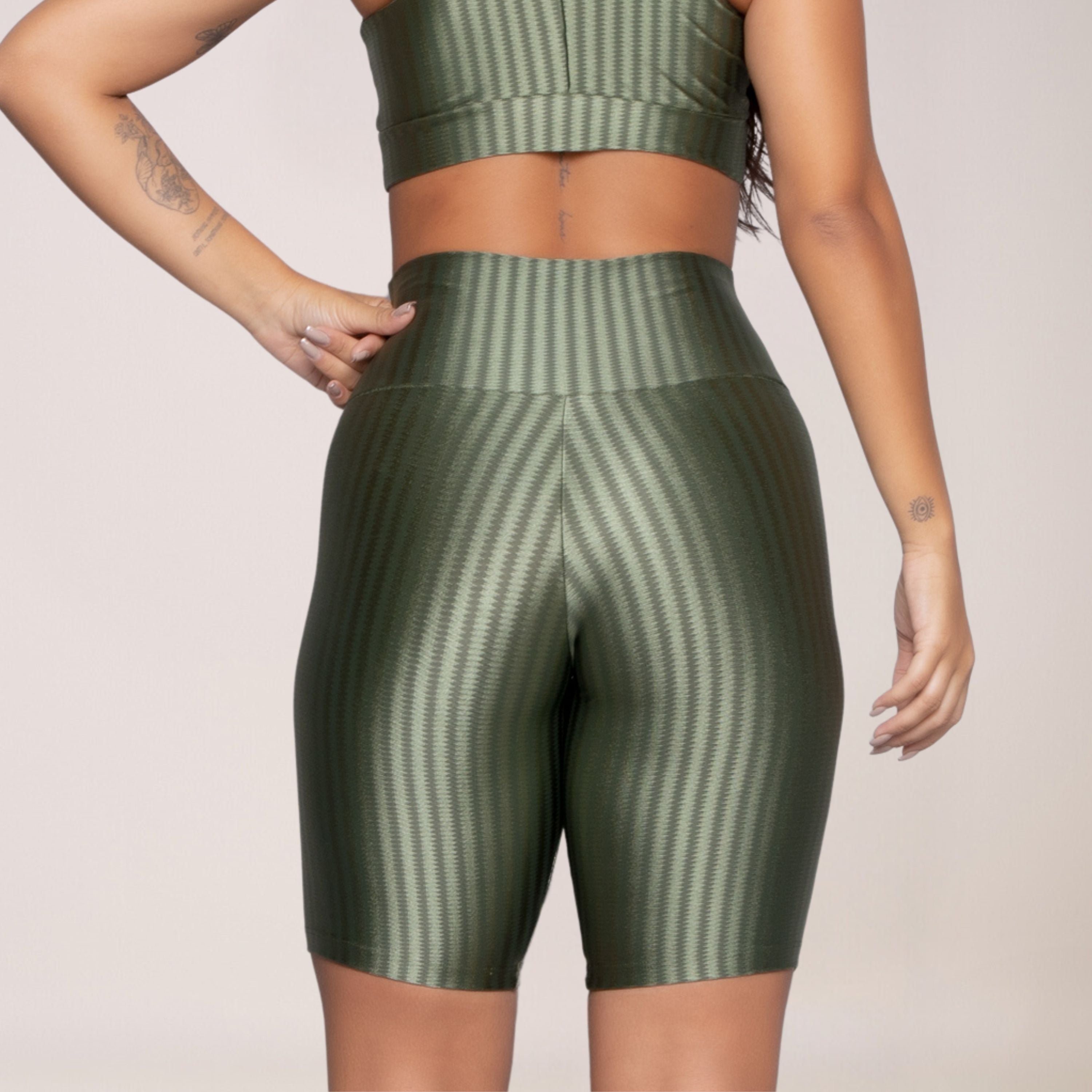 Bermuda New Zig Ciclista Verde - VEKYO