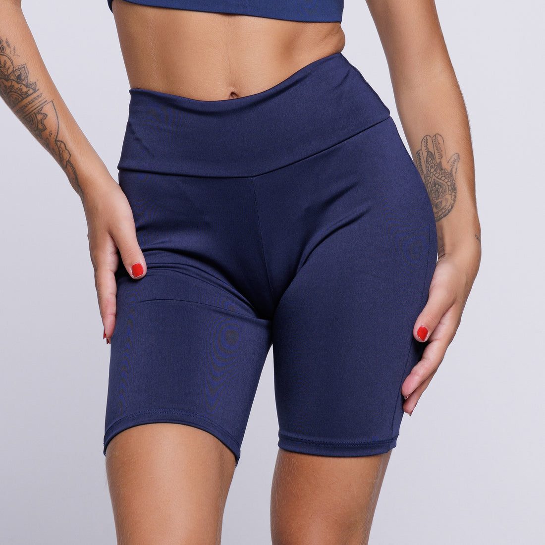 Bermudinha Fitness Suplex Marinho - VEKYO