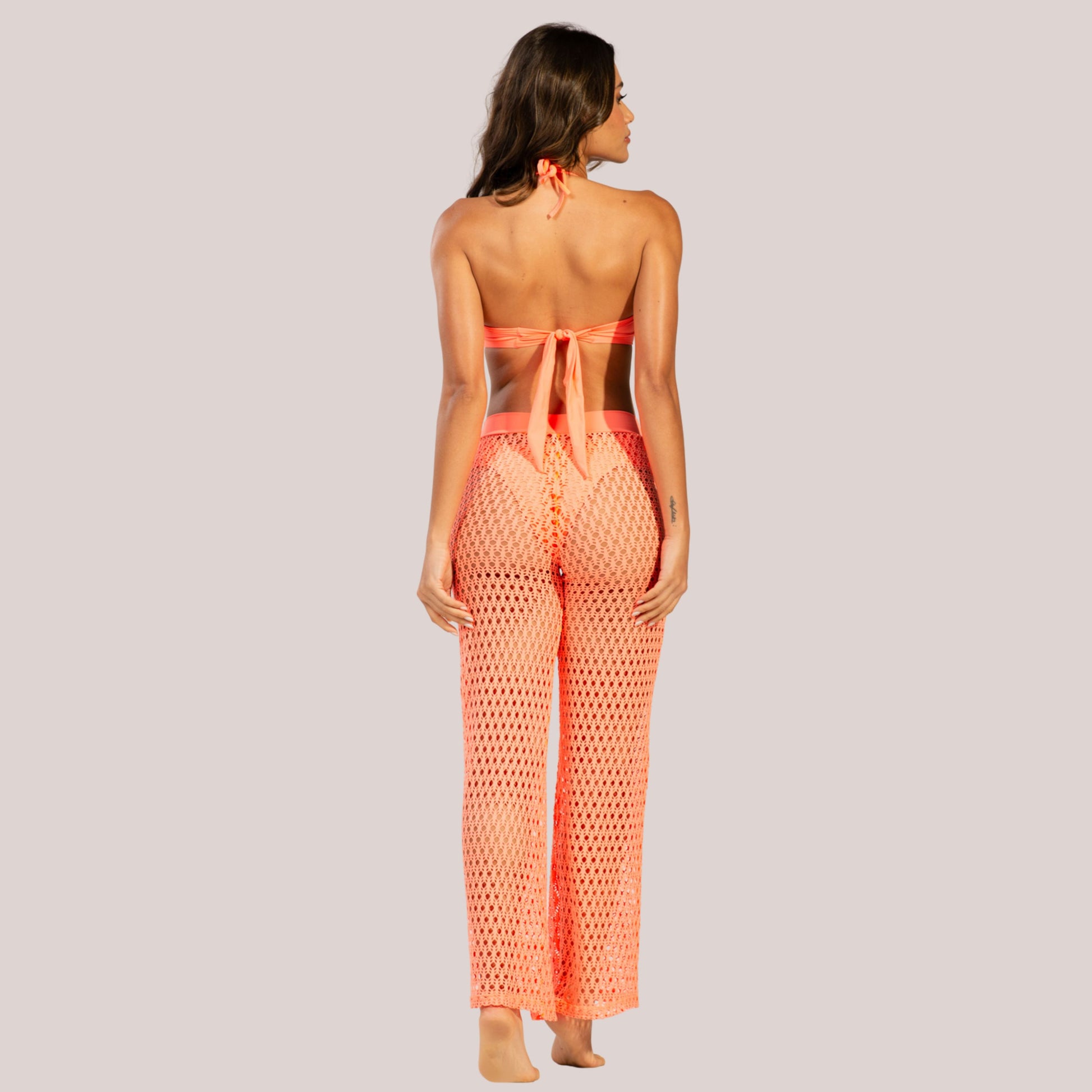 Calça Saída de Praia Laranja - VEKYO