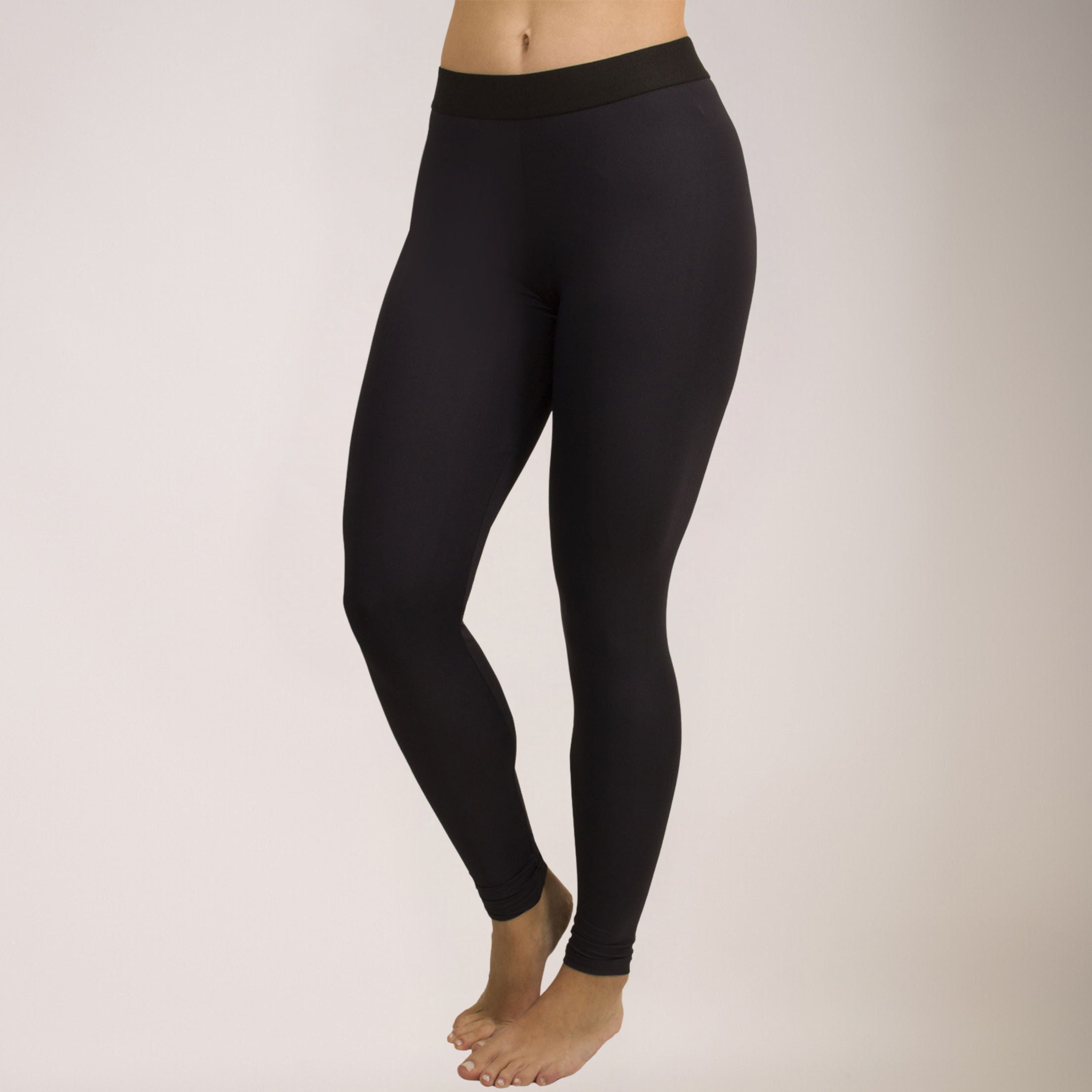 Calça Térmica Feminina Proteção UV+ Preto - VEKYO