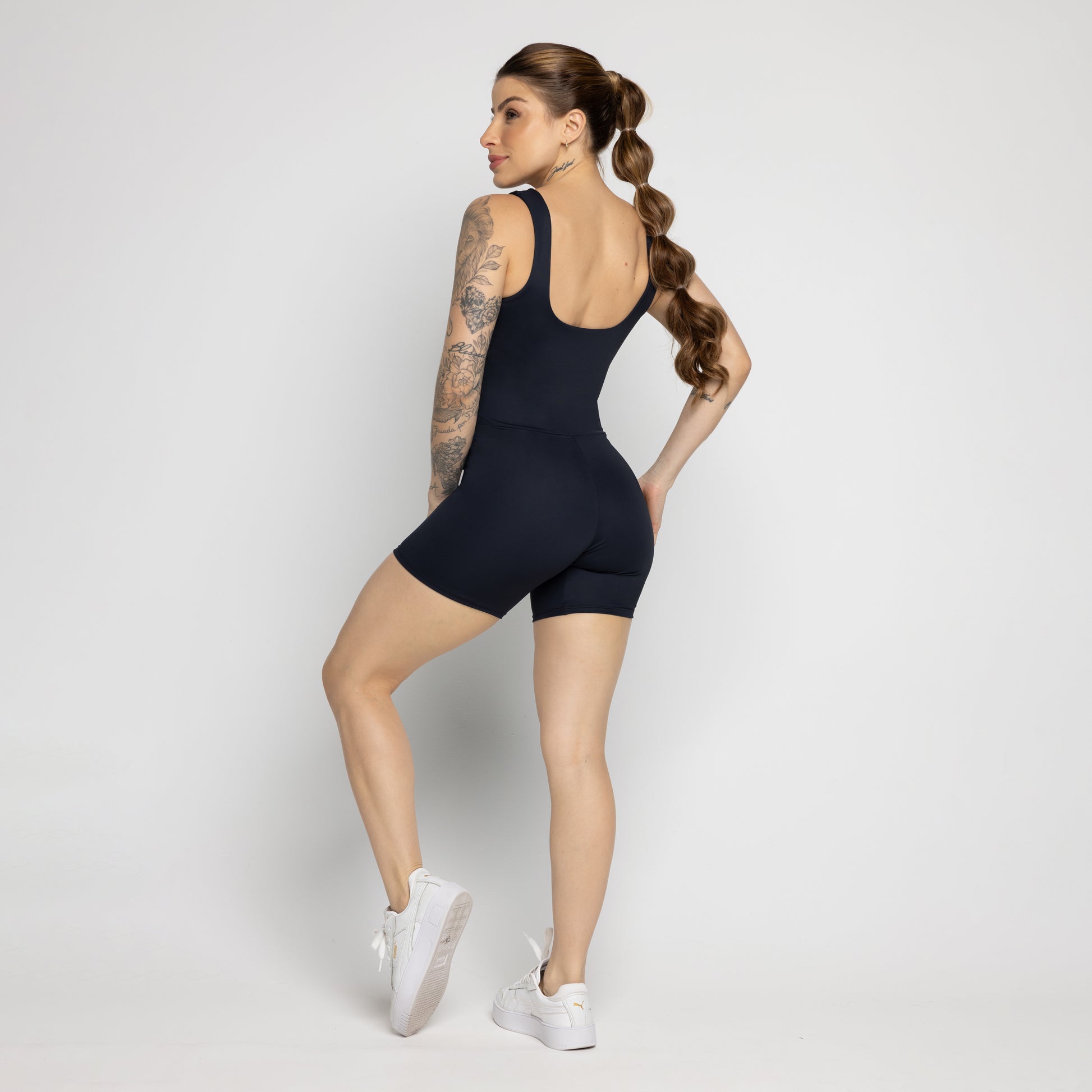 Macaquinho Fitness Not So Basic Preto - VEKYO