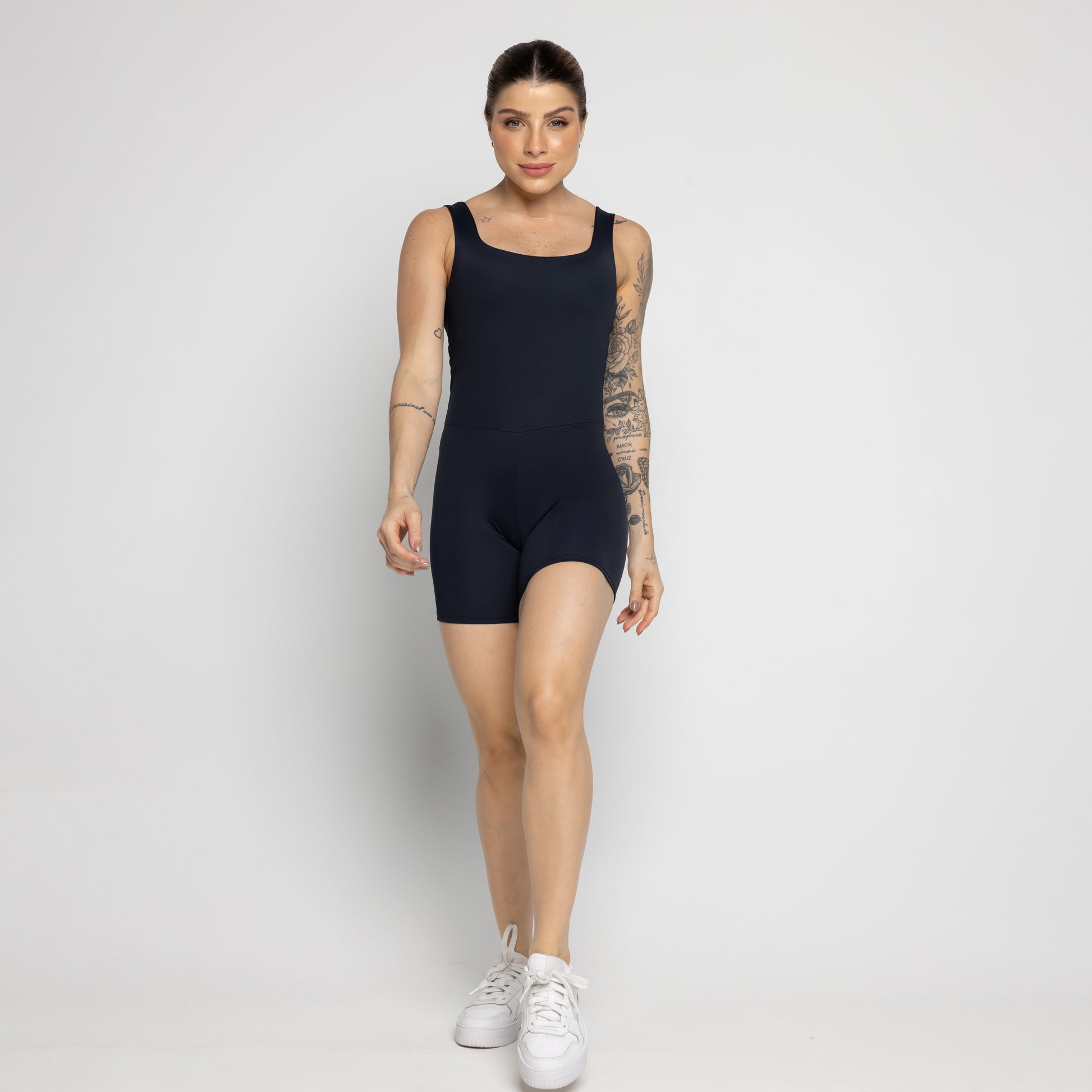 Macaquinho Fitness Not So Basic Preto - VEKYO