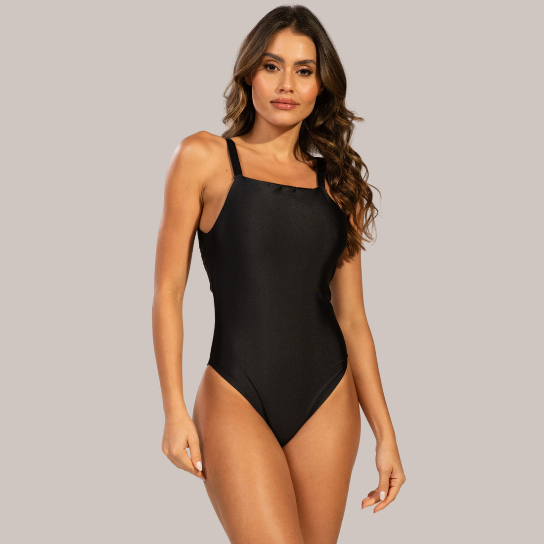 Maiô Cavado Liso Preto - VEKYO