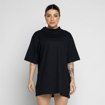 Max T-Shirt em Algodão Preta