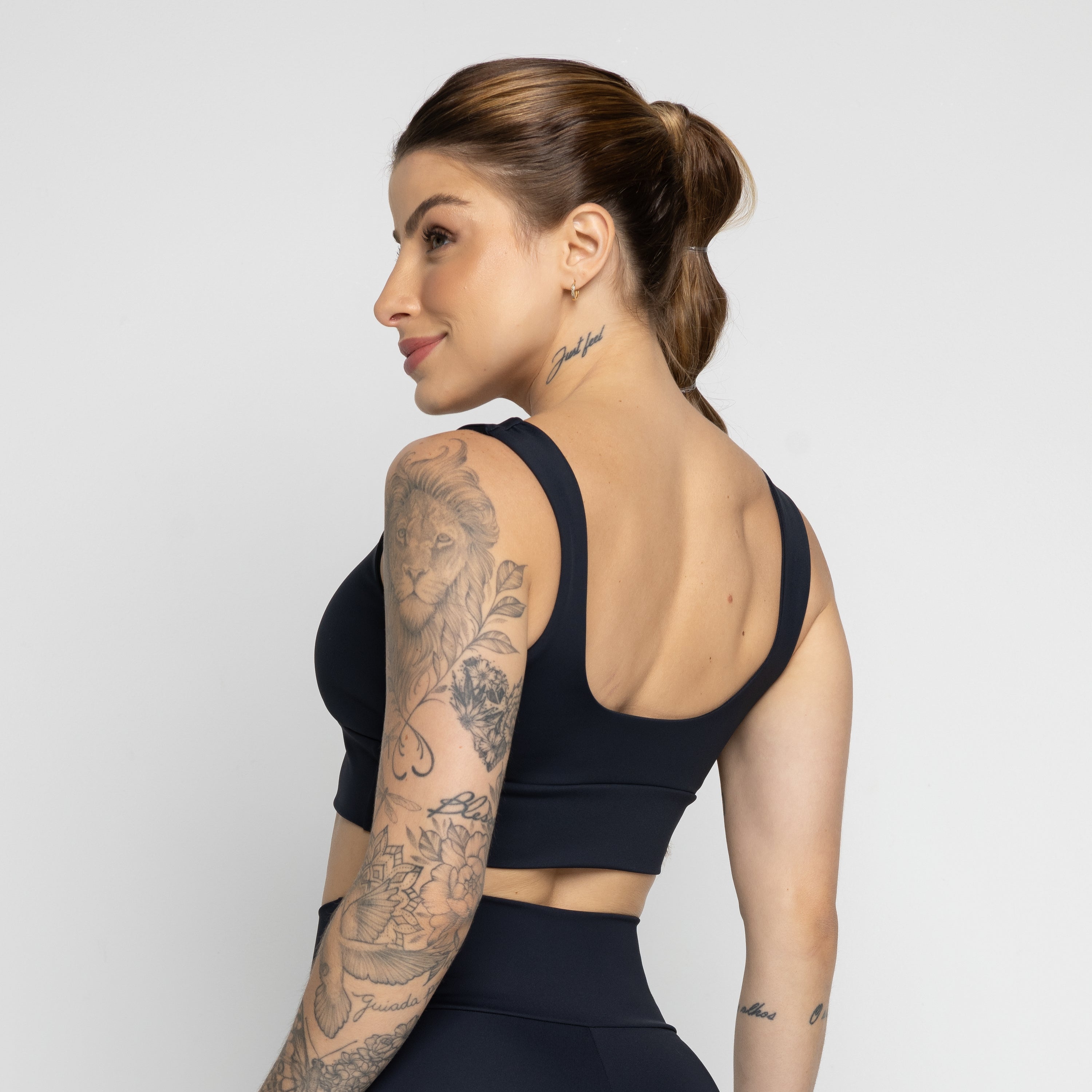 Top Fitness Not So Basic Preto - VEKYO