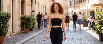 Dominando o Estilo: Como Incorporar o Cropped Top Faixa Sem Bojo Preto em Seu Look Diário