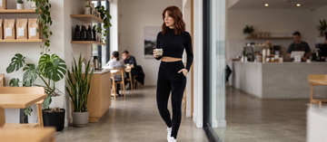Como a Calça Legging Veludo Cotelê Cós Alto Preto da Vekyo Transforma Seu Visual com Versatilidade e Elegância?