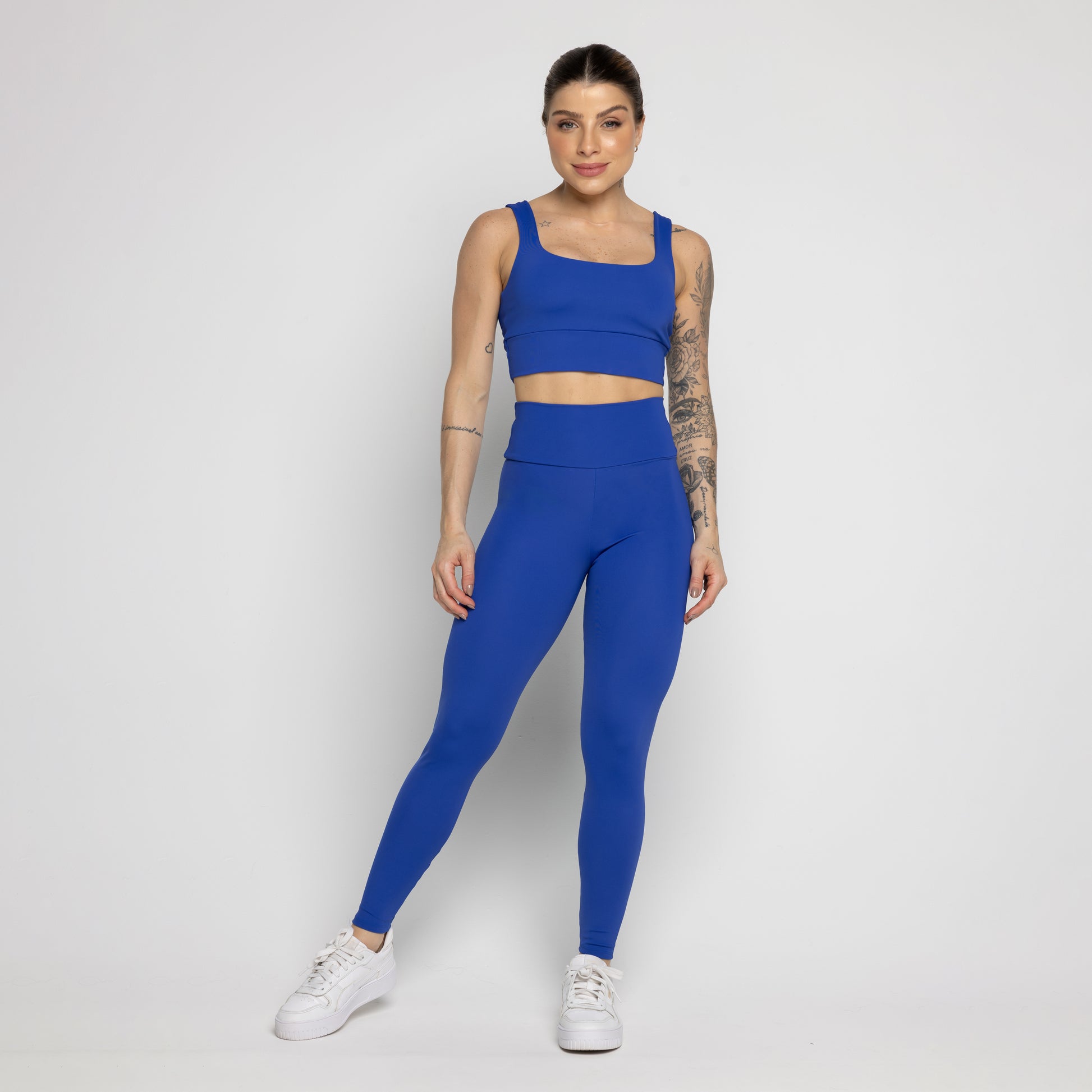 Kit Top + Calça Zero Transparência + Blusa Royal - VEKYO