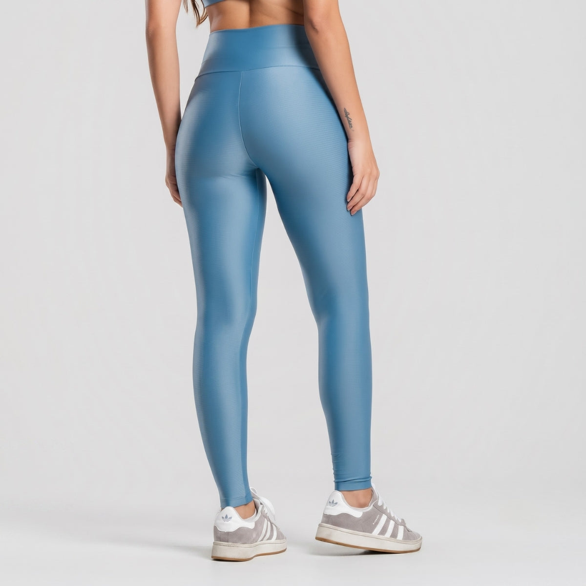 Calça Legging Fitness ESSENTIAL Azul Claro