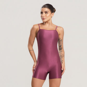 Macaquinho Canelado ACTIVE Roxo - VEKYO