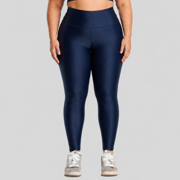 Calça Legging Plus Size ESSENTIAL Marinho