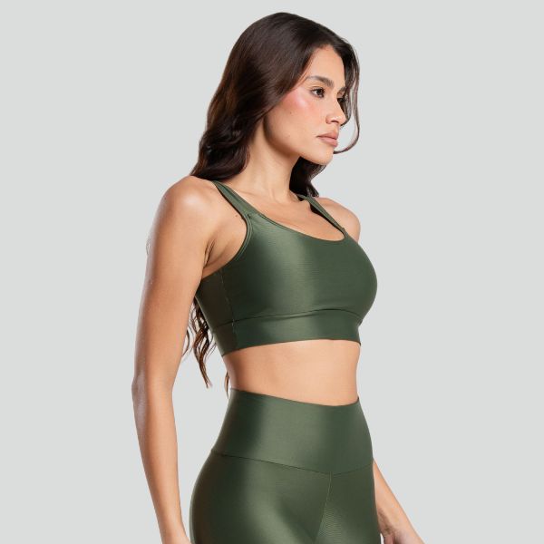 Top Fitness Bojo Removível ESSENTIAL Verde