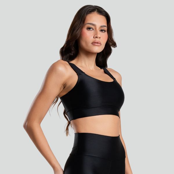 Top Fitness Bojo Removível ESSENTIAL Preto