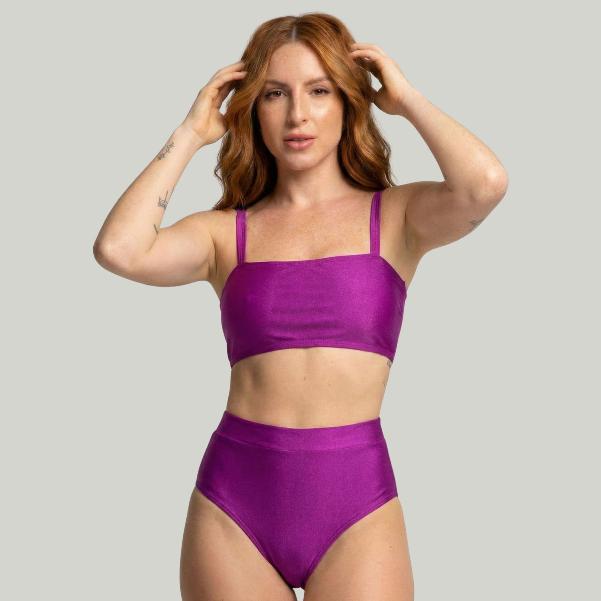 Biquíni Top Faixa Cintura Alta Jaipur - VEKYO
