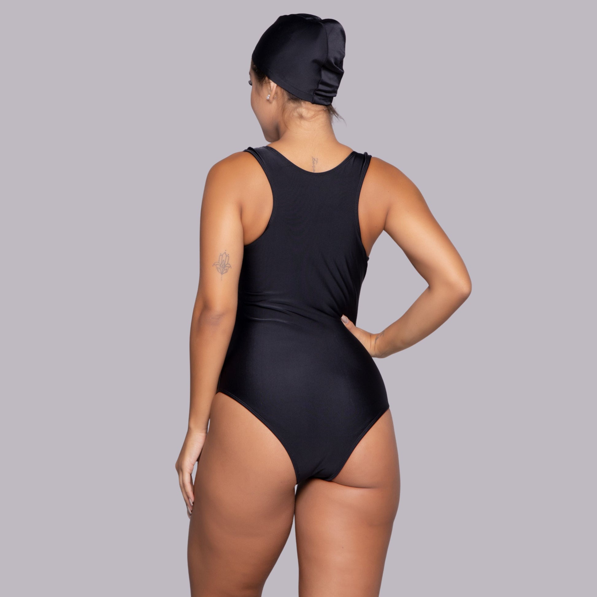 Maiô Natação Básico Preto - VEKYO