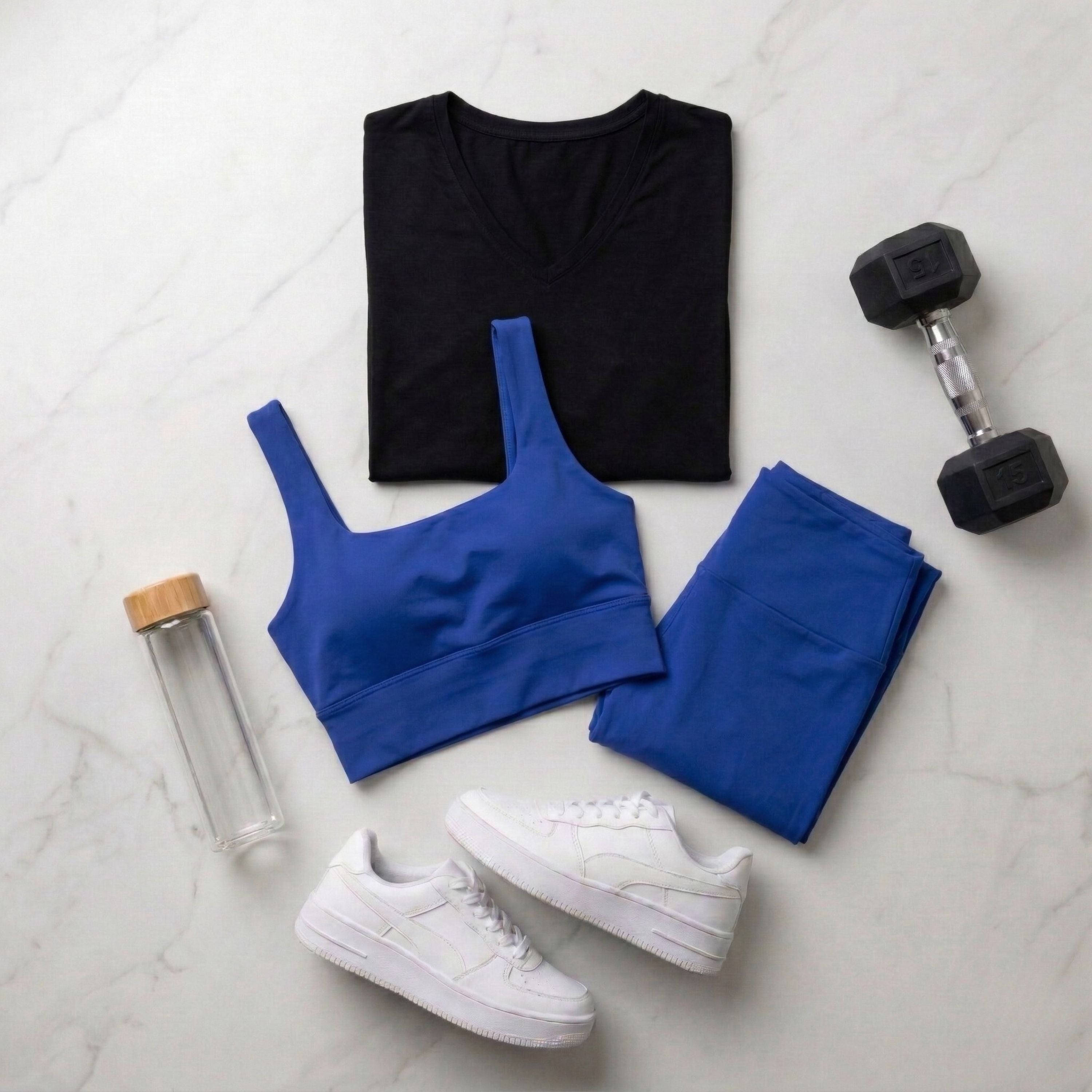 Kit Top + Calça Zero Transparência + Blusa Royal - VEKYO