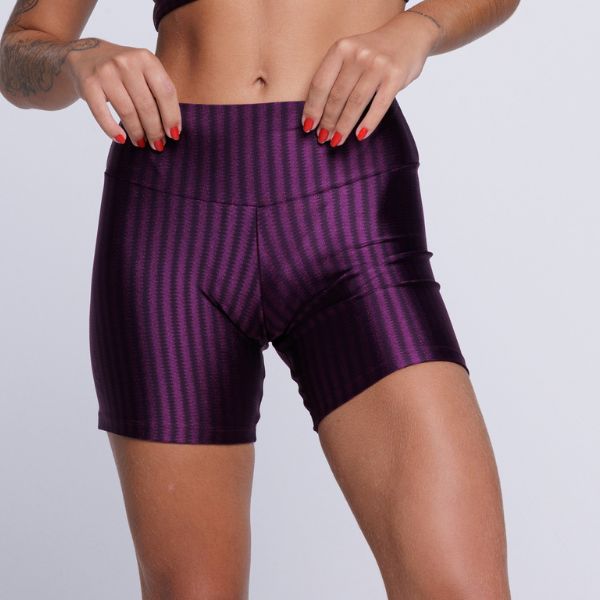 Kit Top + Calça + Short New Zig Roxo