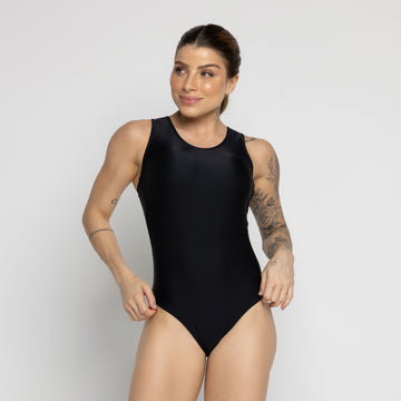 Maiô Natação Com Detalhe Preto - VEKYO