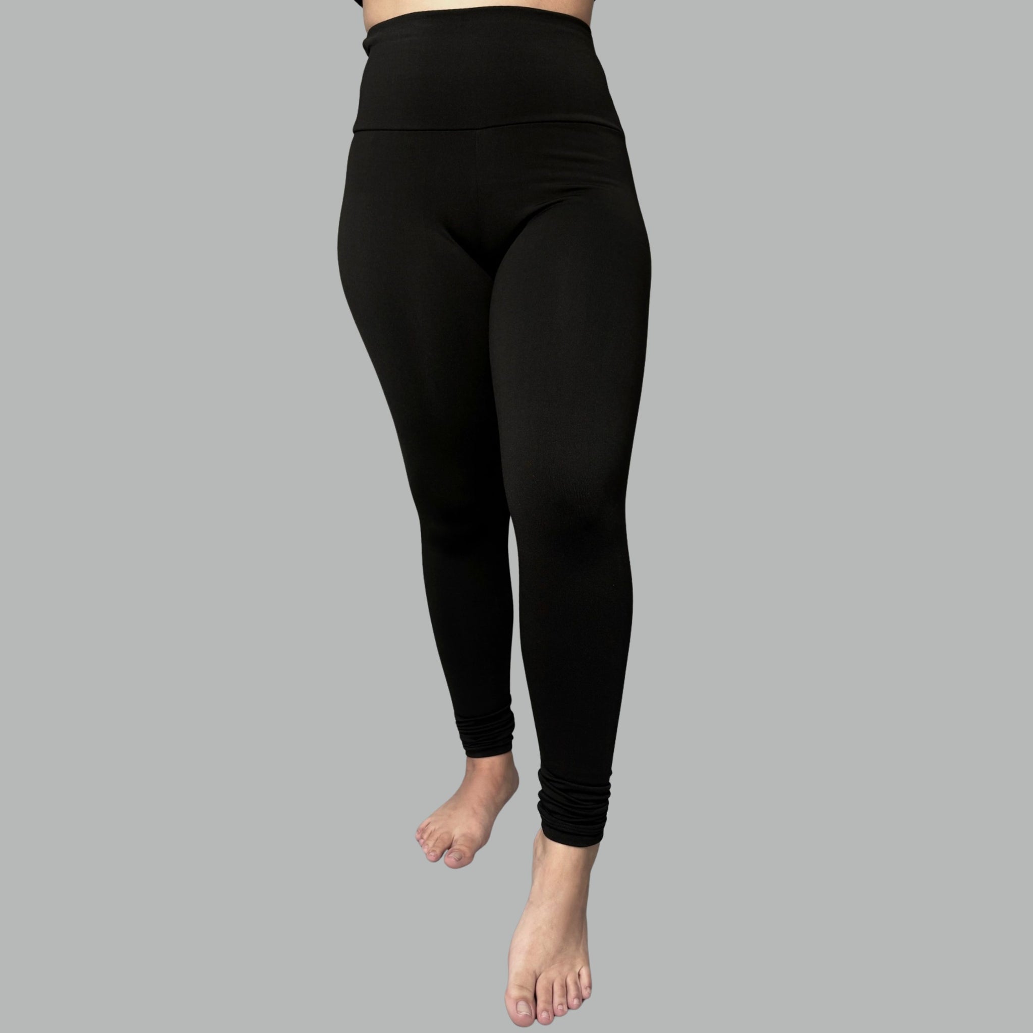 Calça Legging Peluciada Preta