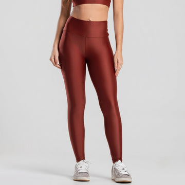 Calça Legging Fitness ESSENTIAL Marrom