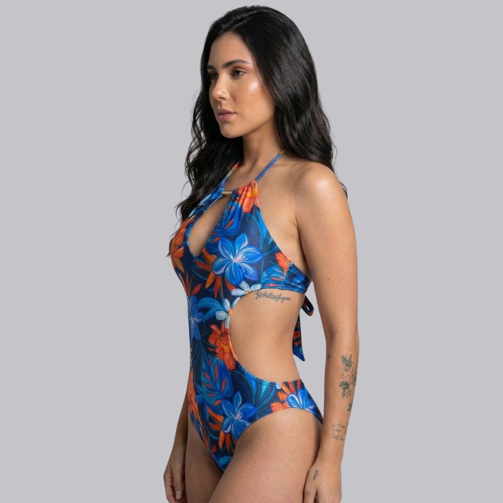 Maiô Engana Mamãe Estampado Royal