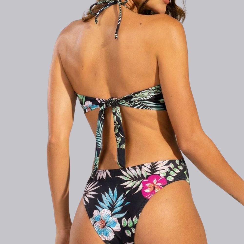 Maiô Com Bojo Estampado Floral - VEKYO
