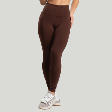 Calça Legging Peluciada Marrom - VEKYO