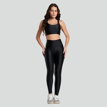 Conjunto Fitness Feminino ESSENTIAL Preto