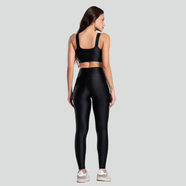 Conjunto Fitness Feminino ESSENTIAL Preto