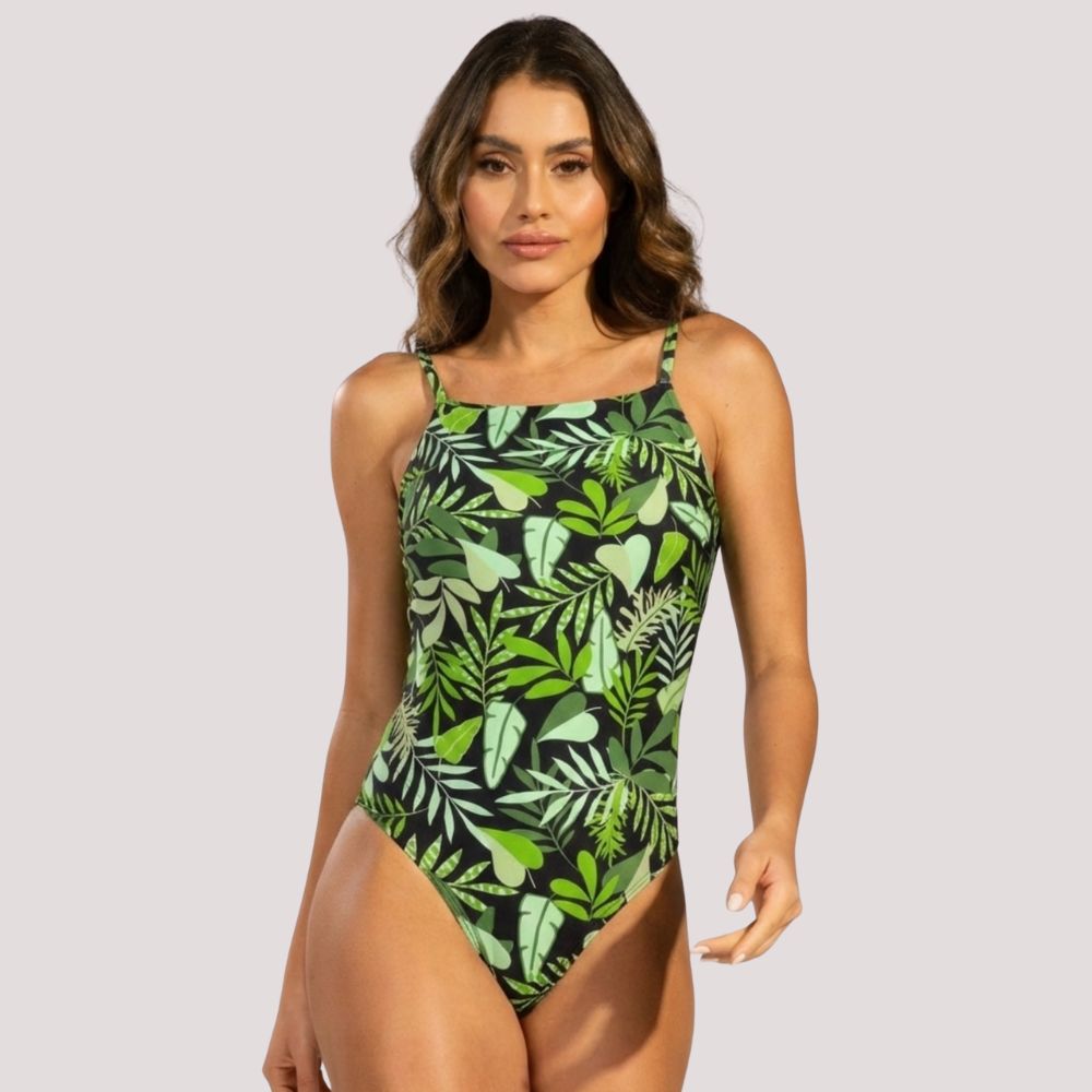 Maiô Cavado Estampado Verde