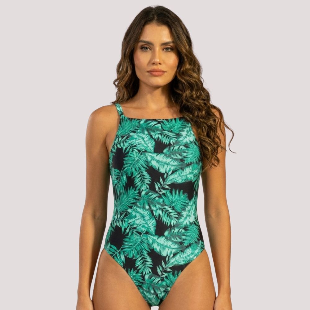 Maiô Cavado Estampado Azul - VEKYO