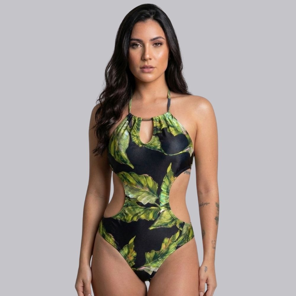 Maiô Engana Mamãe Estampado Verde