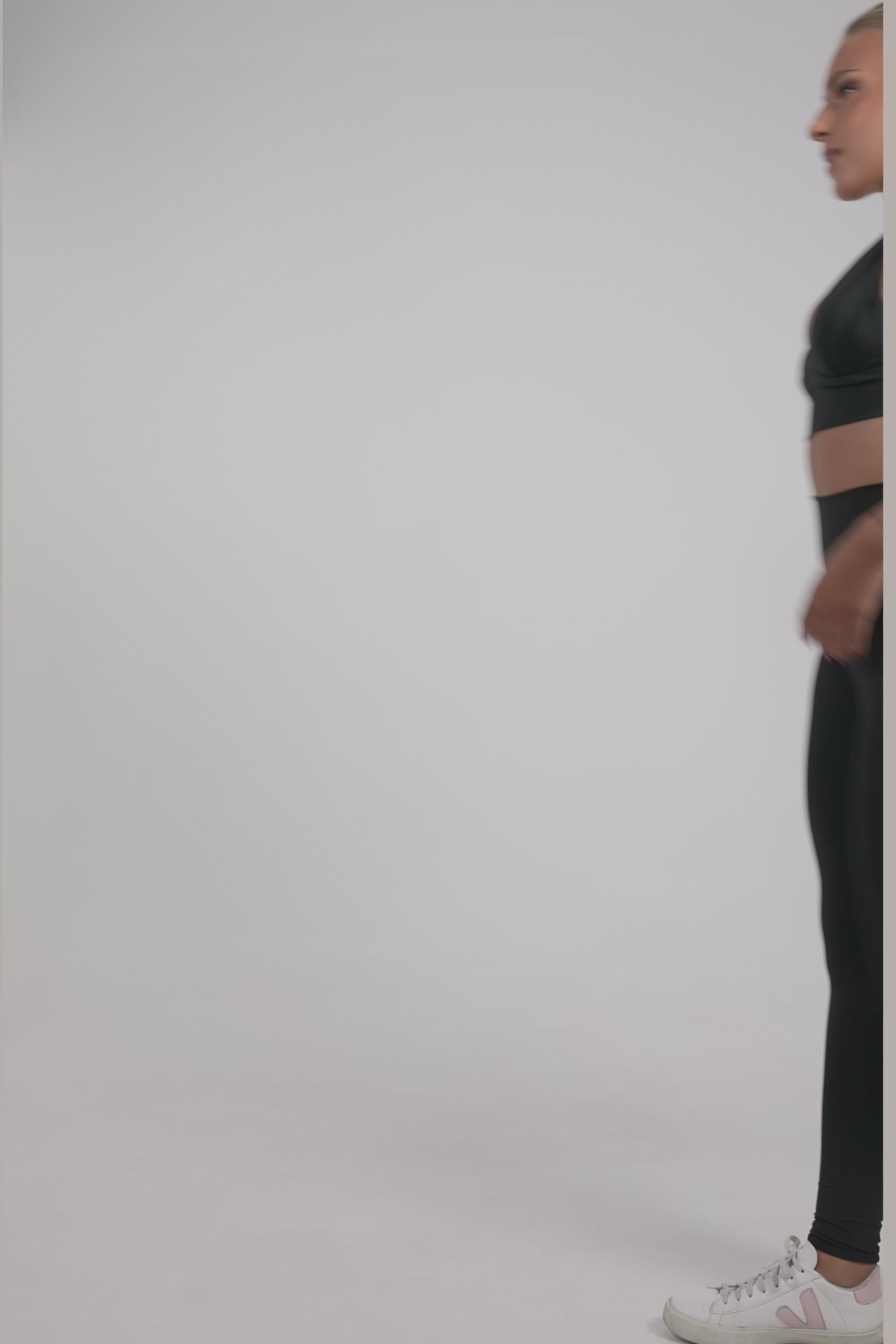 Calça Legging Lisa Cós Alto Suplex Preto