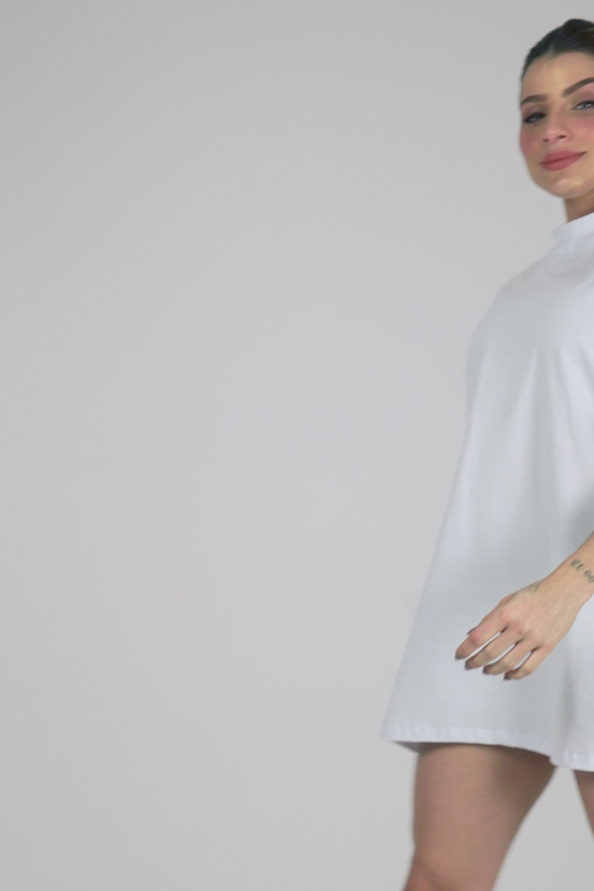 Max T-Shirt em Algodão Branca