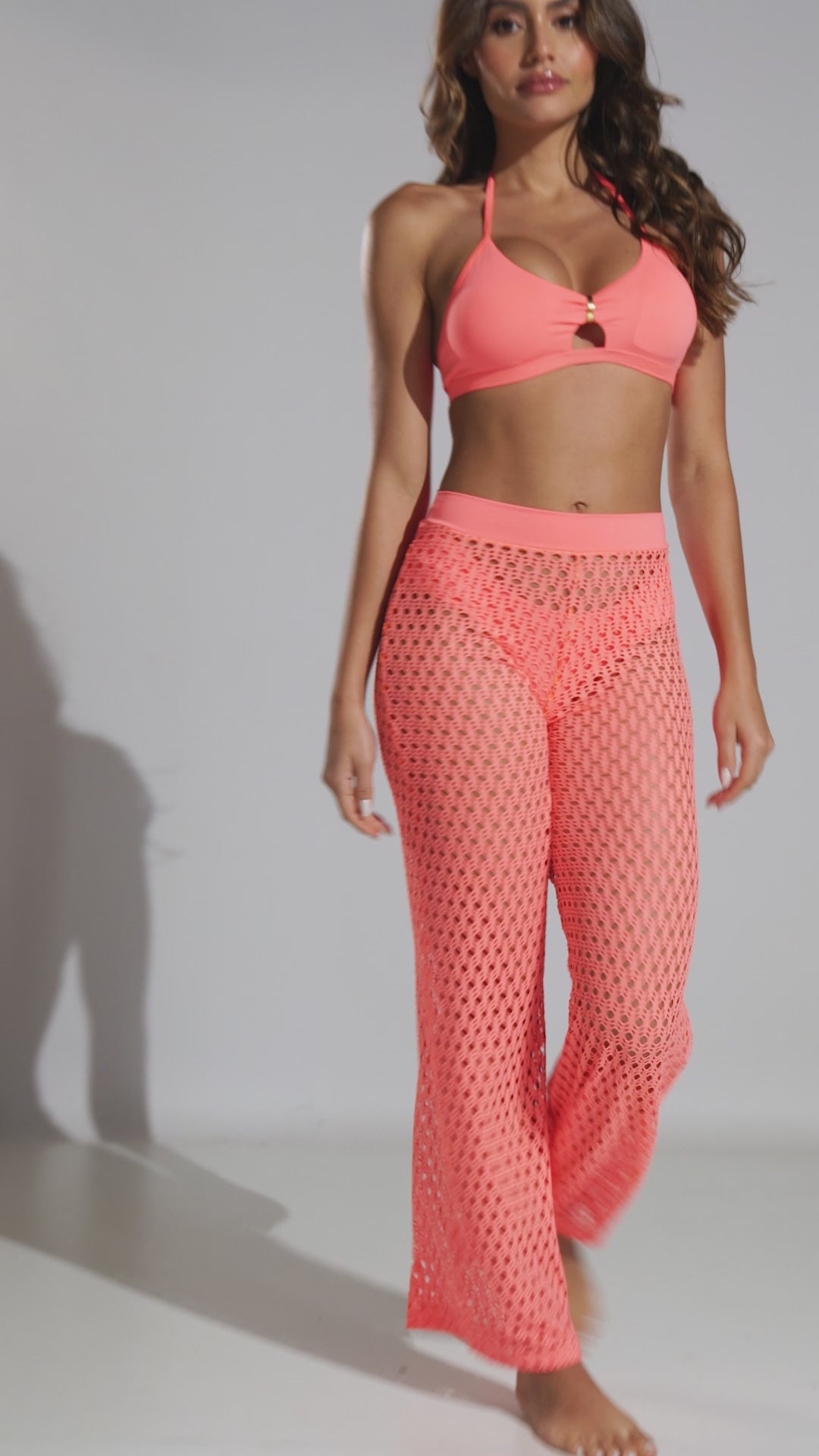 Calça Saída de Praia Laranja