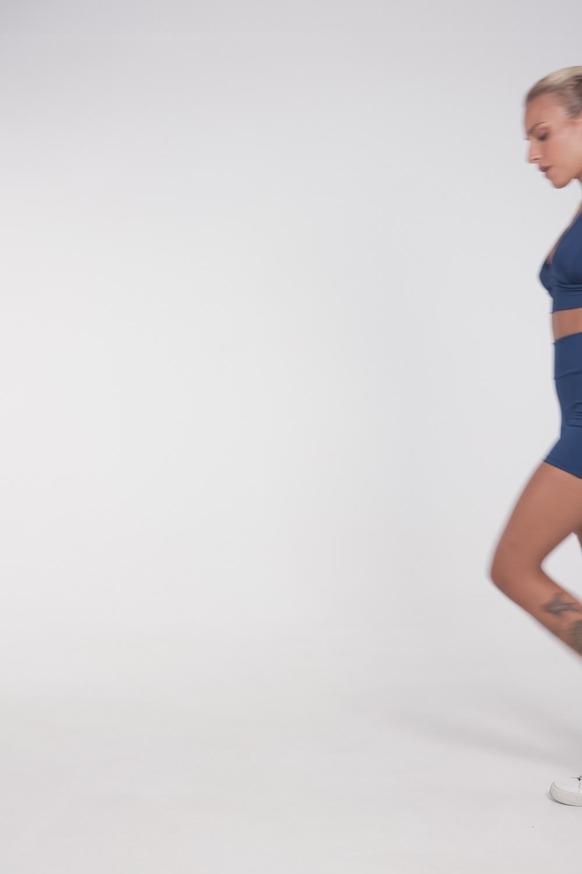 Short Fitness Feminino Suplex Marinho