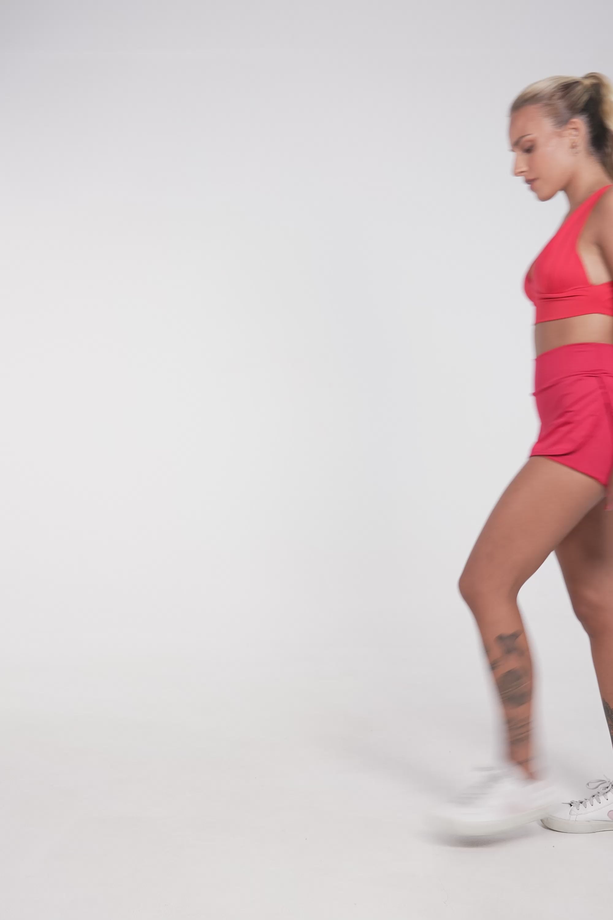 Short Saia Suplex Vermelho