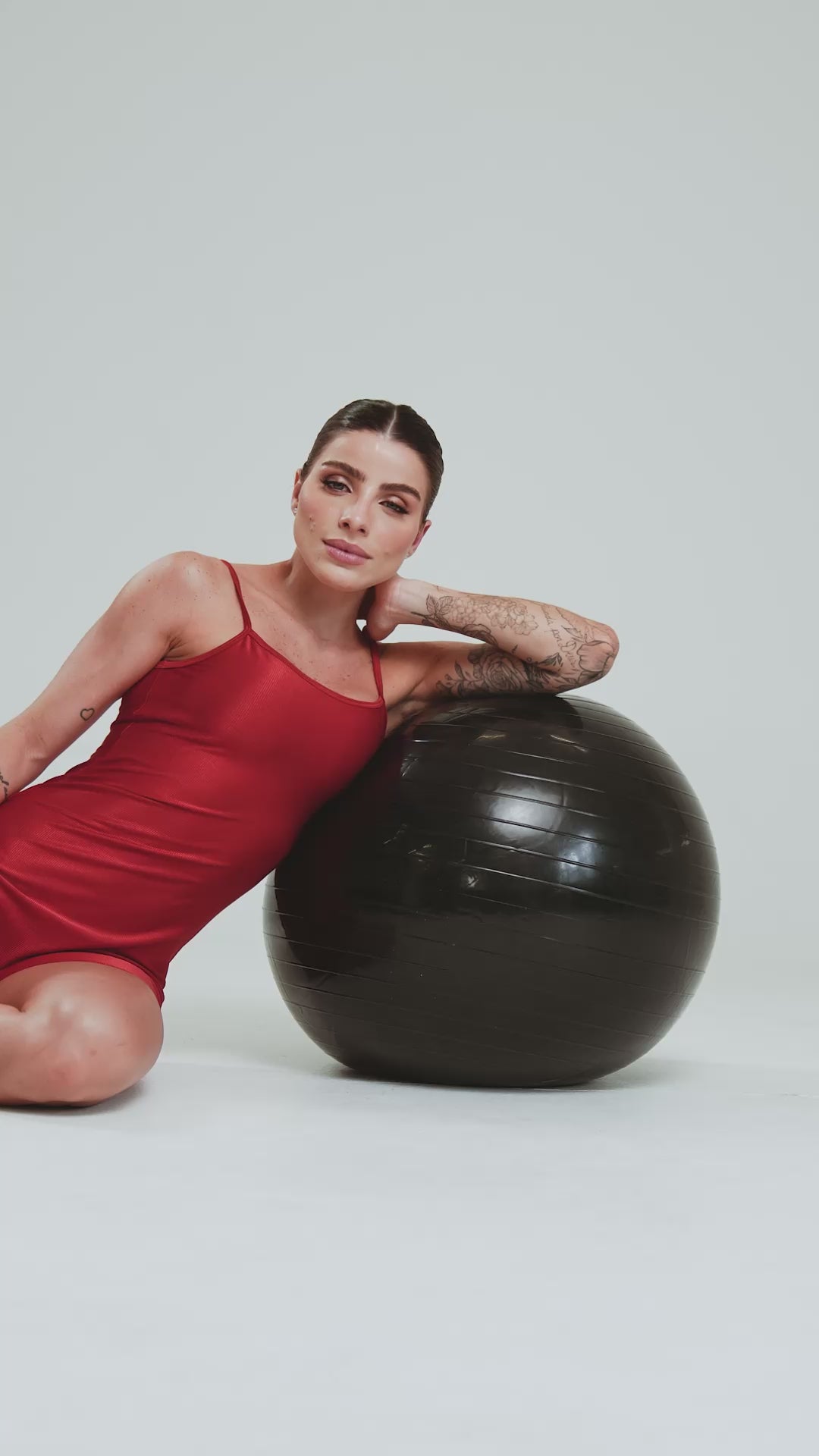 Macaquinho Fitness Feminino Canelado ACTIVE Terracota