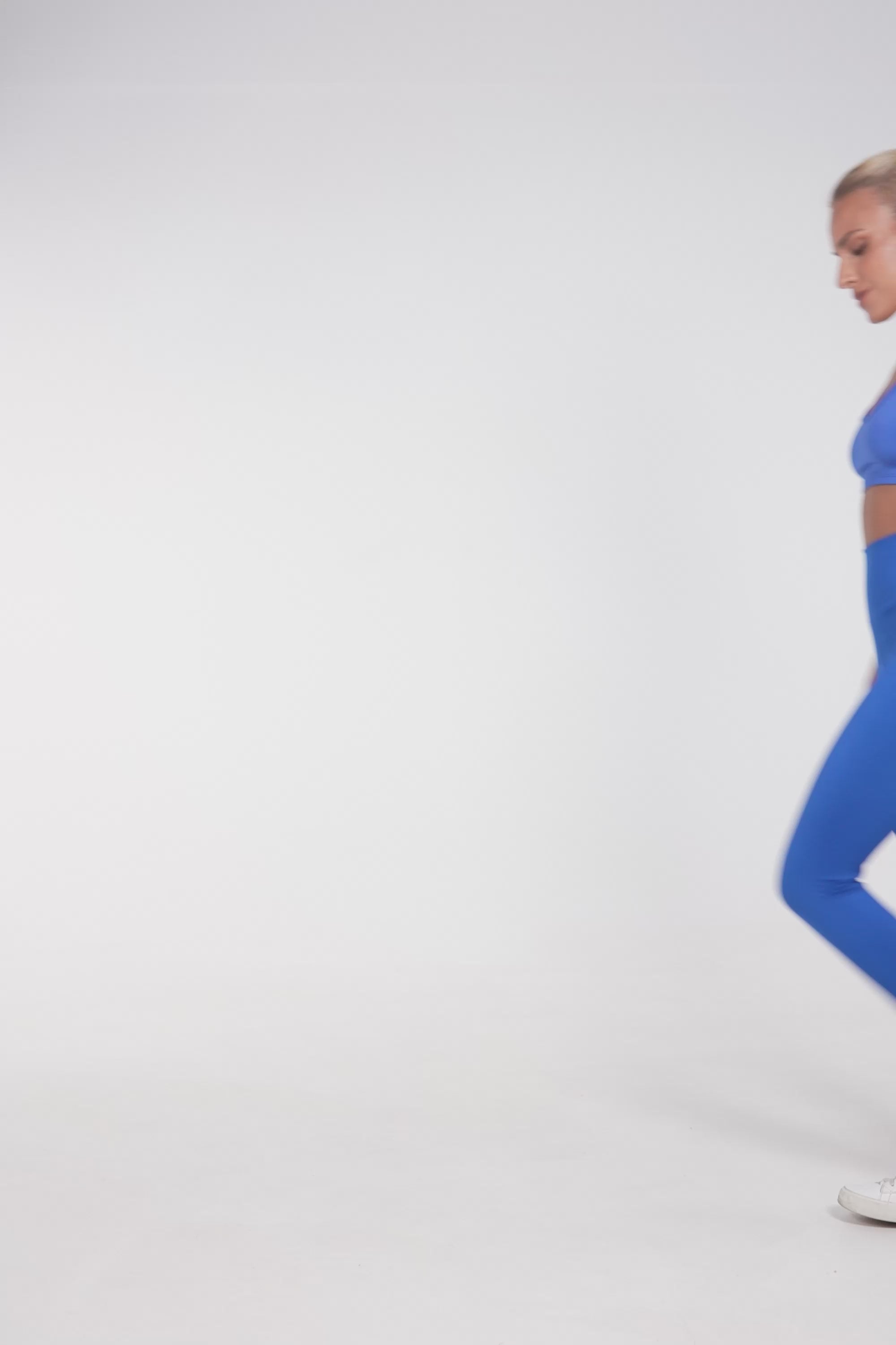 Calça Legging Lisa Cós Alto Suplex Royal