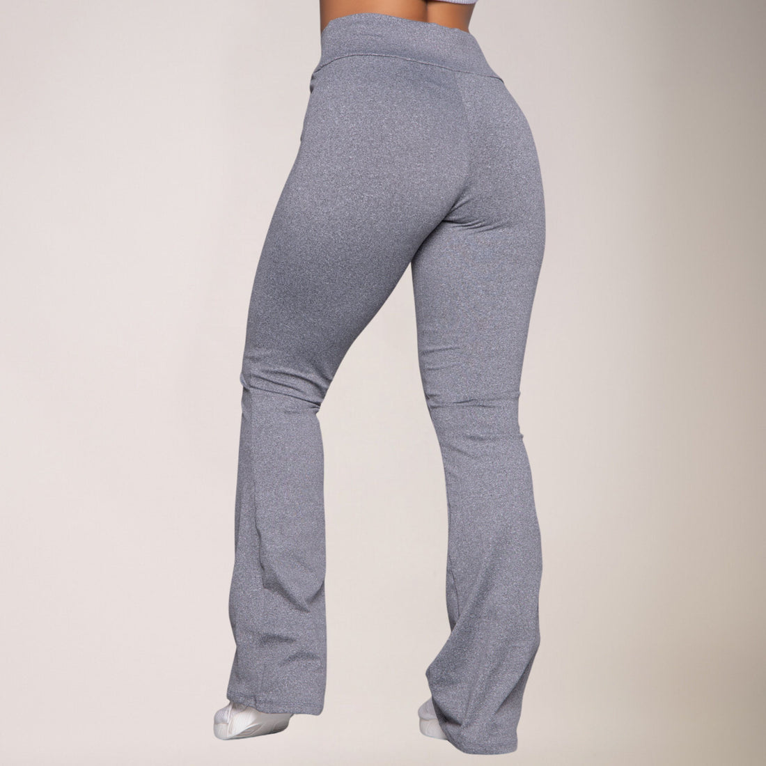 Calça Flare Bailarina Cinza - VEKYO