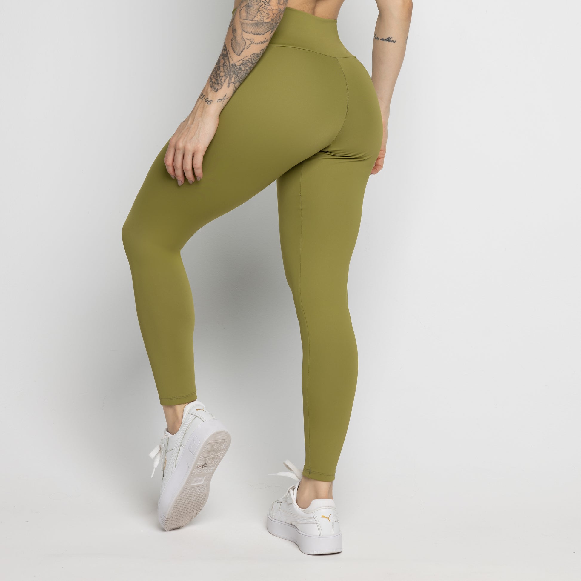 Calça Legging Not So Basic Pistache - VEKYO