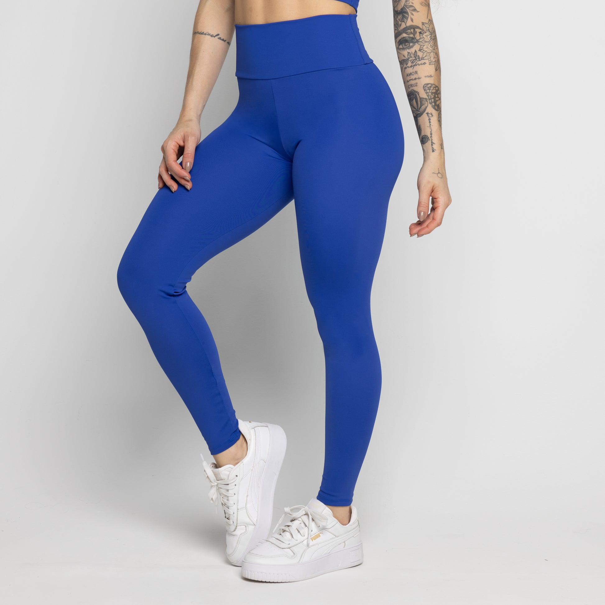 Calça Legging Not So Basic Royal - VEKYO