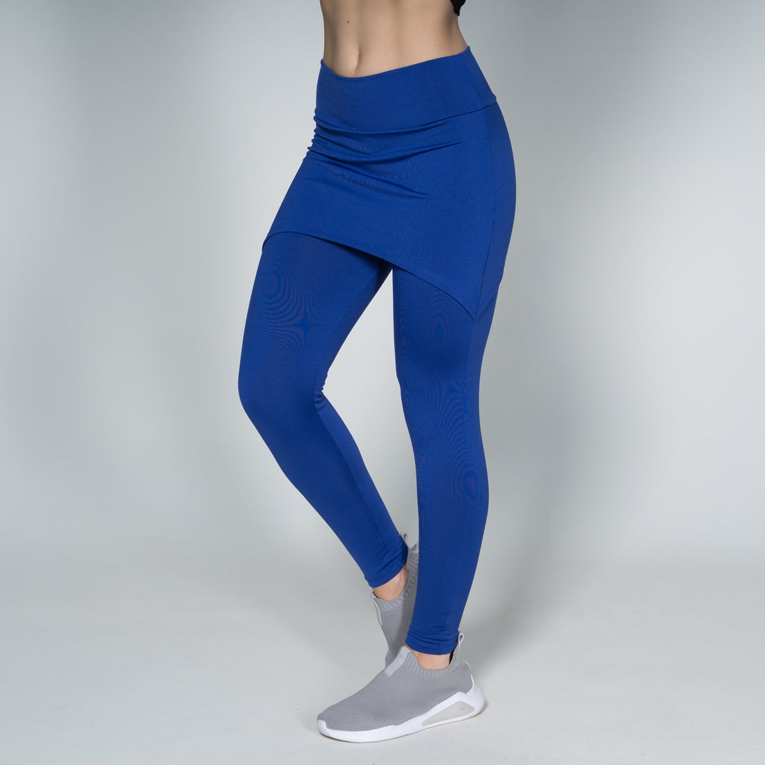 Calça Legging Suplex Feminina Com Saia Tapa Bumbum Royal - VEKYO