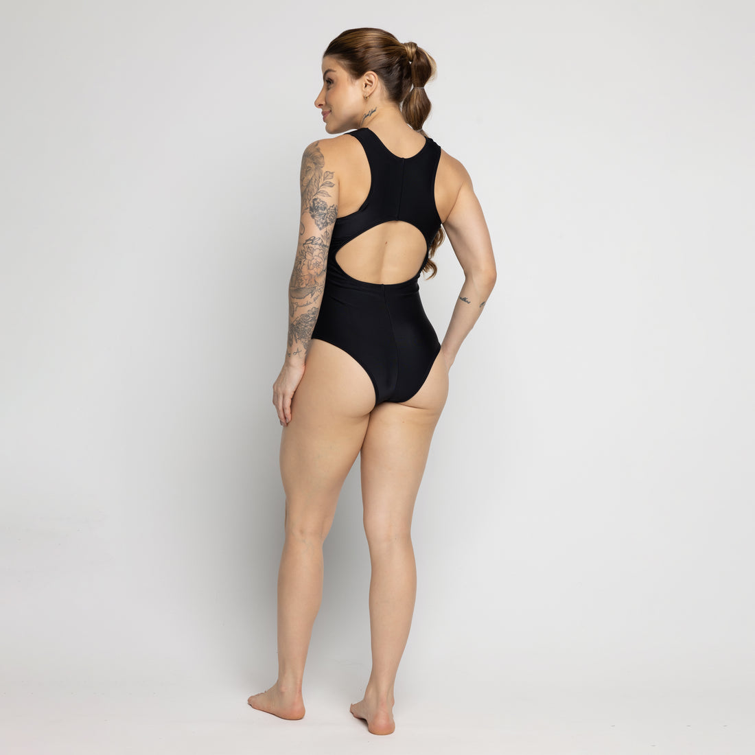 Maiô Natação Com Detalhe Preto - VEKYO