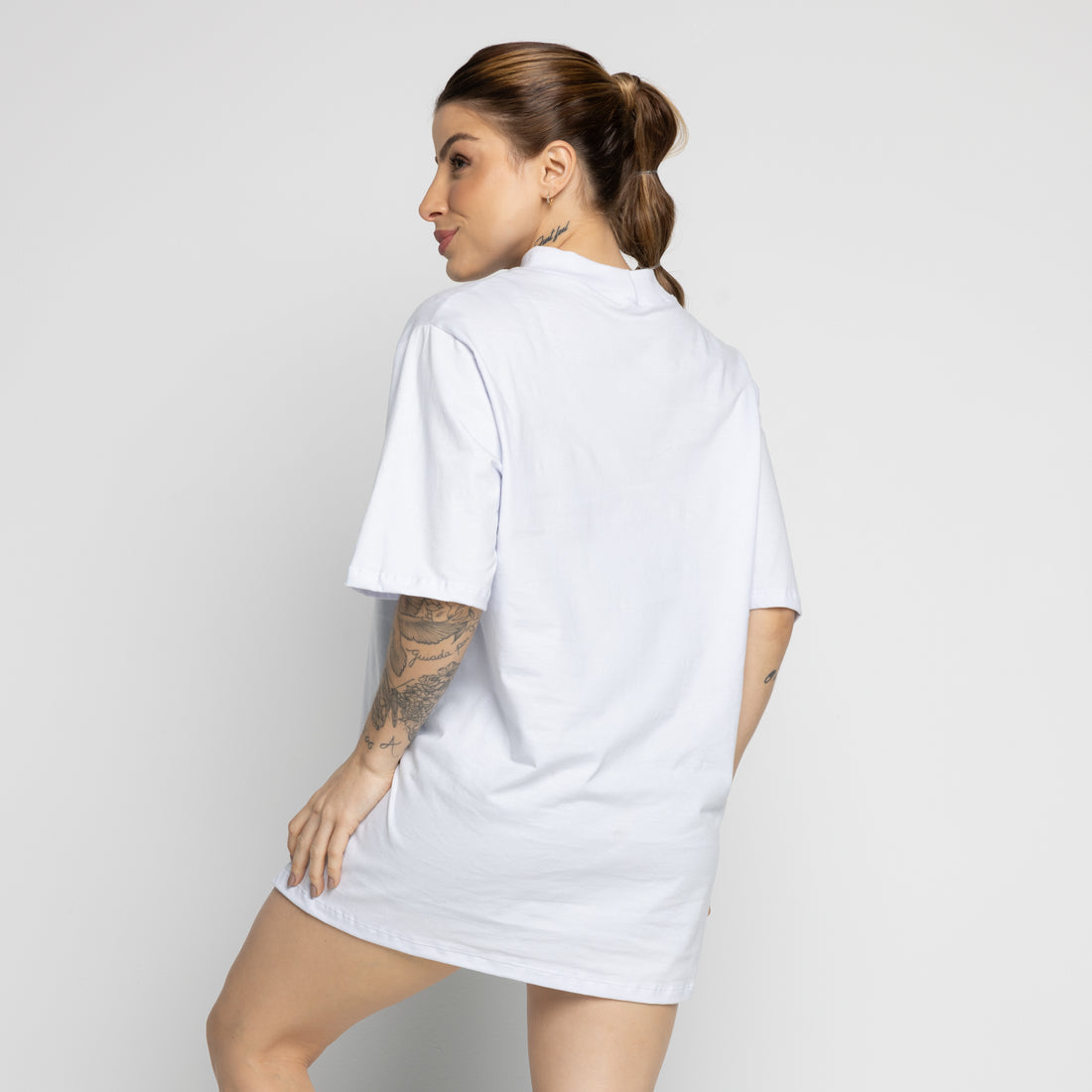 Max T-Shirt em Algodão Branca - VEKYO
