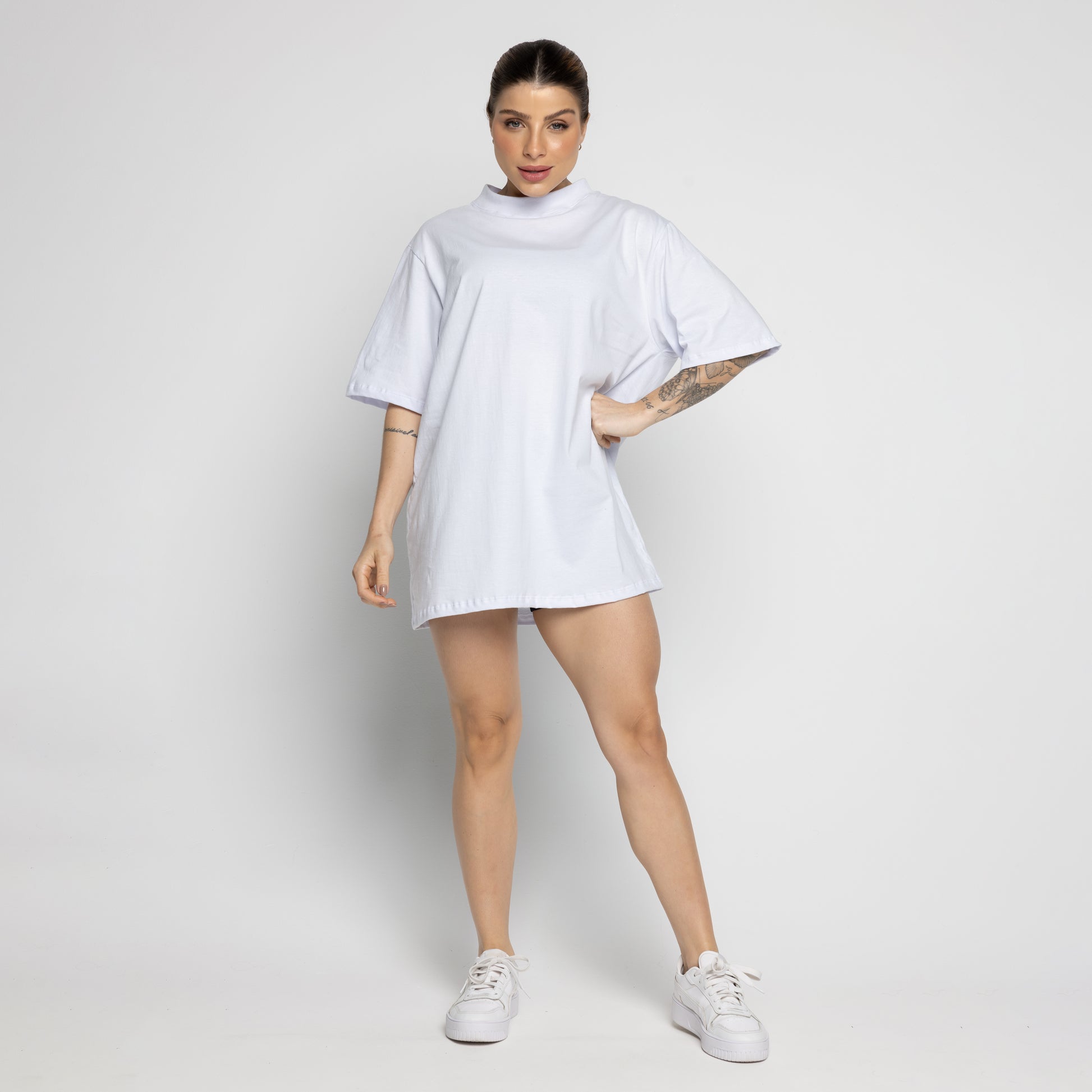 Max T-Shirt em Algodão Branca - VEKYO